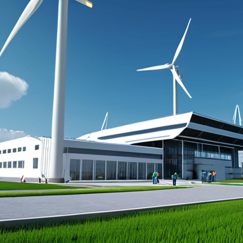 수소연료전지 기술의 경제성 분석 - Hydrogen Production Plant of the Future**

"A futuristic hydrogen production plant with sleek, moder...