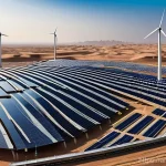 수소연료전지 및 관련 기술의 투자 동향 - **Prompt 1: The Dawn of Green Hydrogen in the Arabian Desert**
    "A breathtaking, panoramic view o...