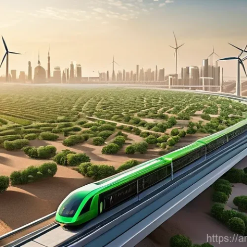 수소연료전지 관련 스타트업 현황 - **Prompt 1: Futuristic Green City of the Middle East**
    A wide, aerial view of a vibrant, futuris...